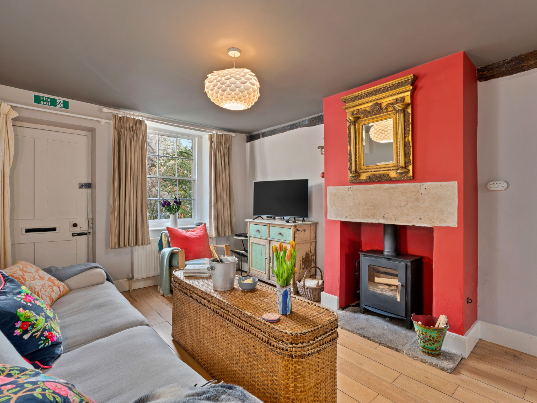 Meadowsweet Cottage - Binnen
