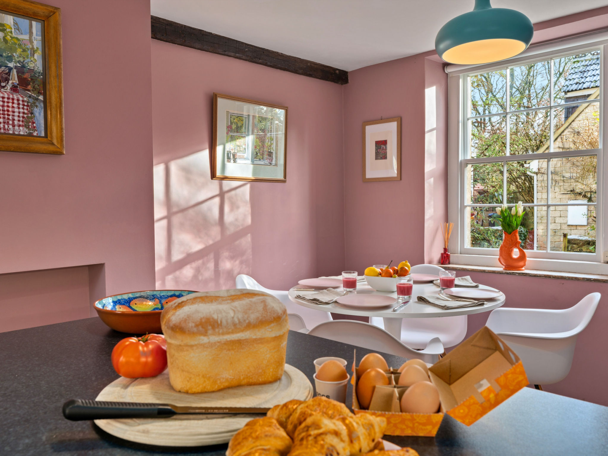 Meadowsweet Cottage - Binnen