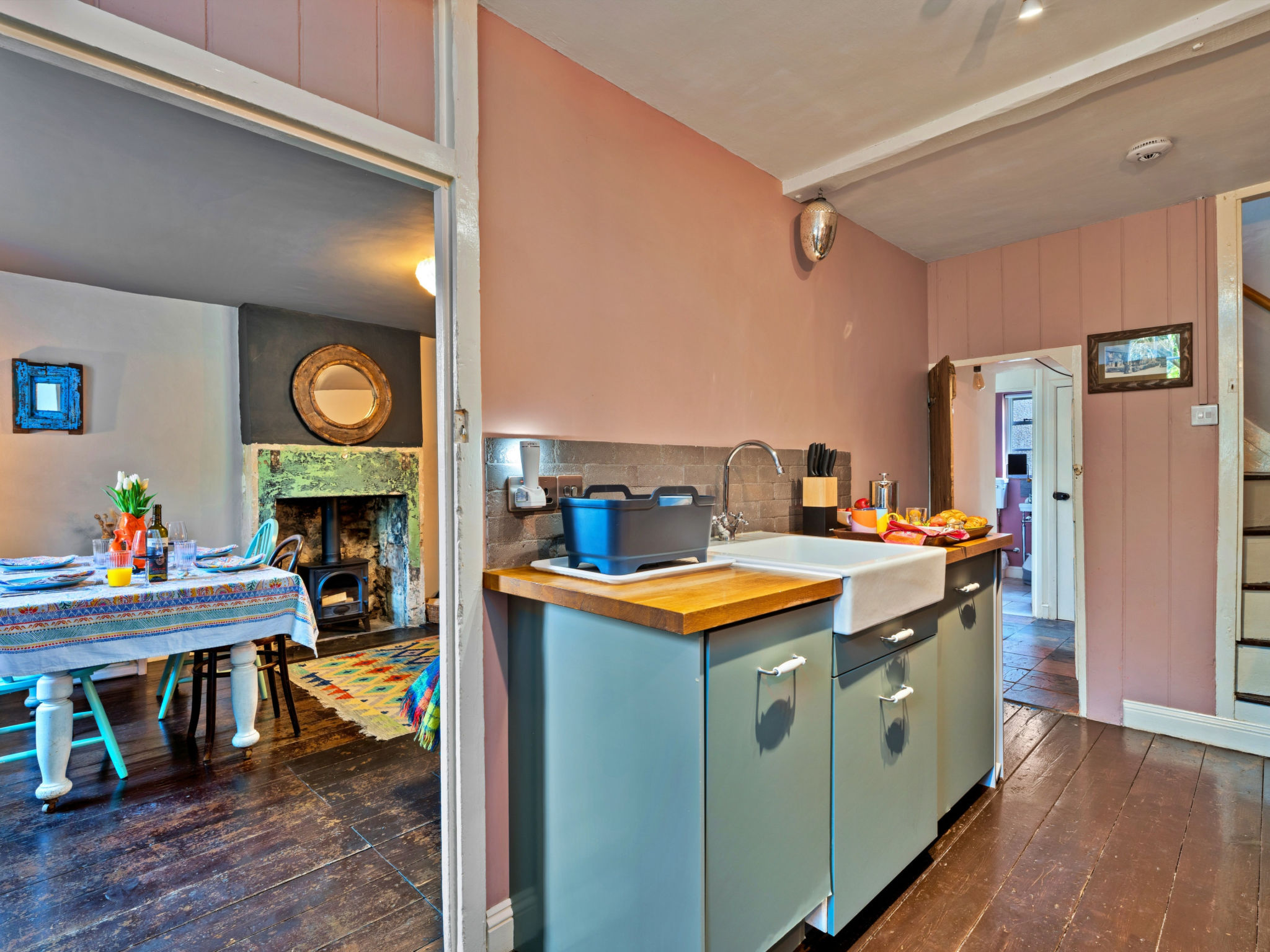Flittermouse Cottage - Binnen
