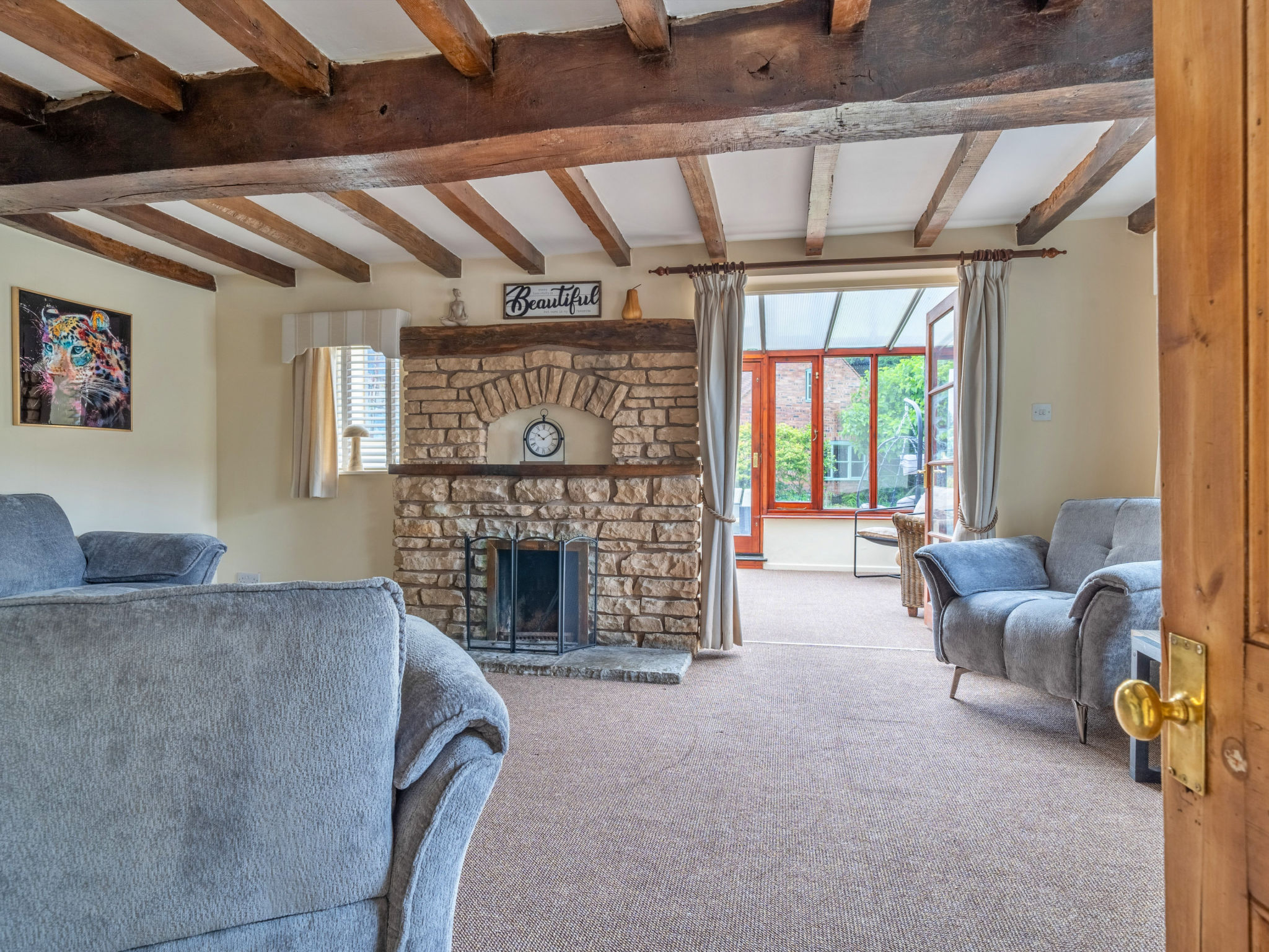 Barn Cottage-Drinnen