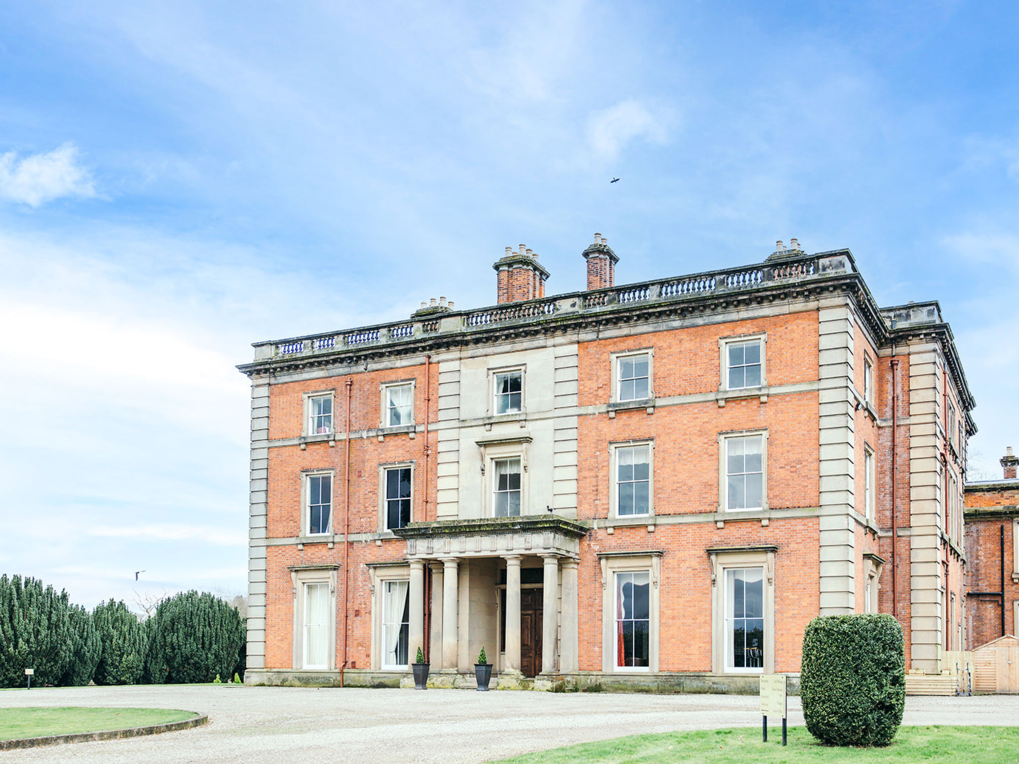 Netley Hall - Camelia-Draußen
