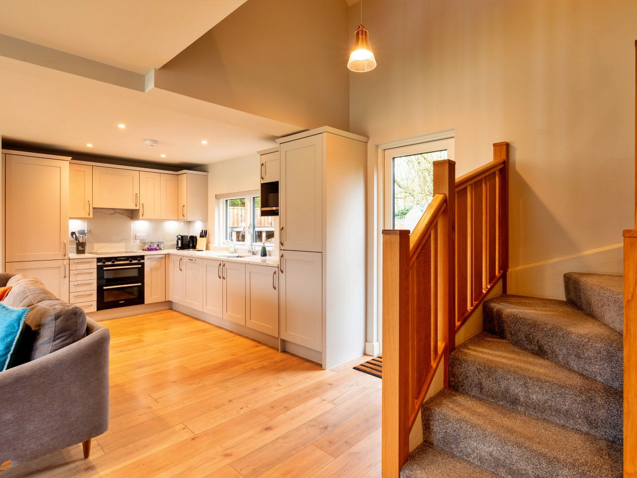 Oak Cottage-Binnen
