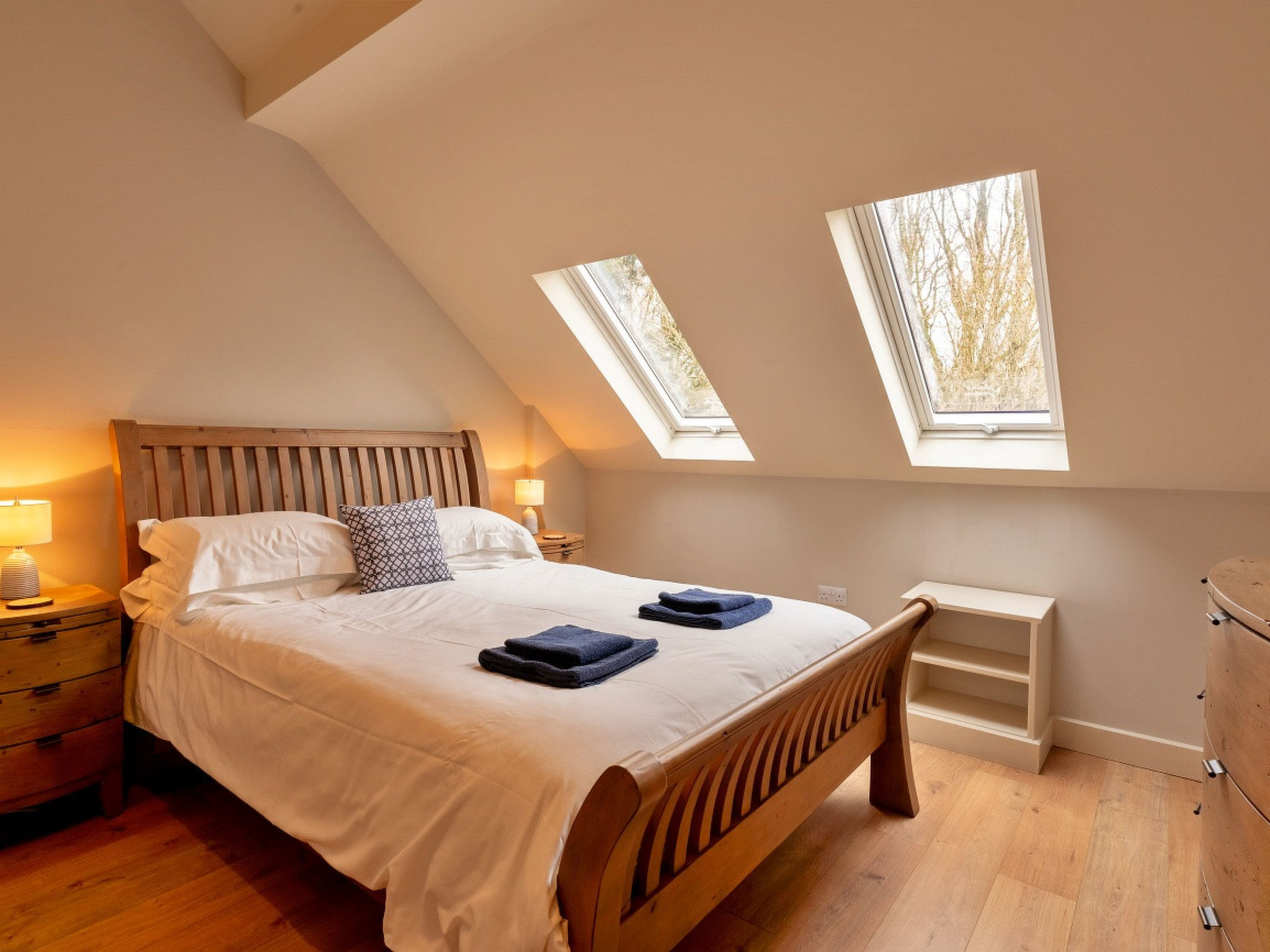 Oak Cottage-Binnen