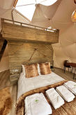 Unieke glamping koepel met whirlpool en open haard bij Hoath - thumbnail 1