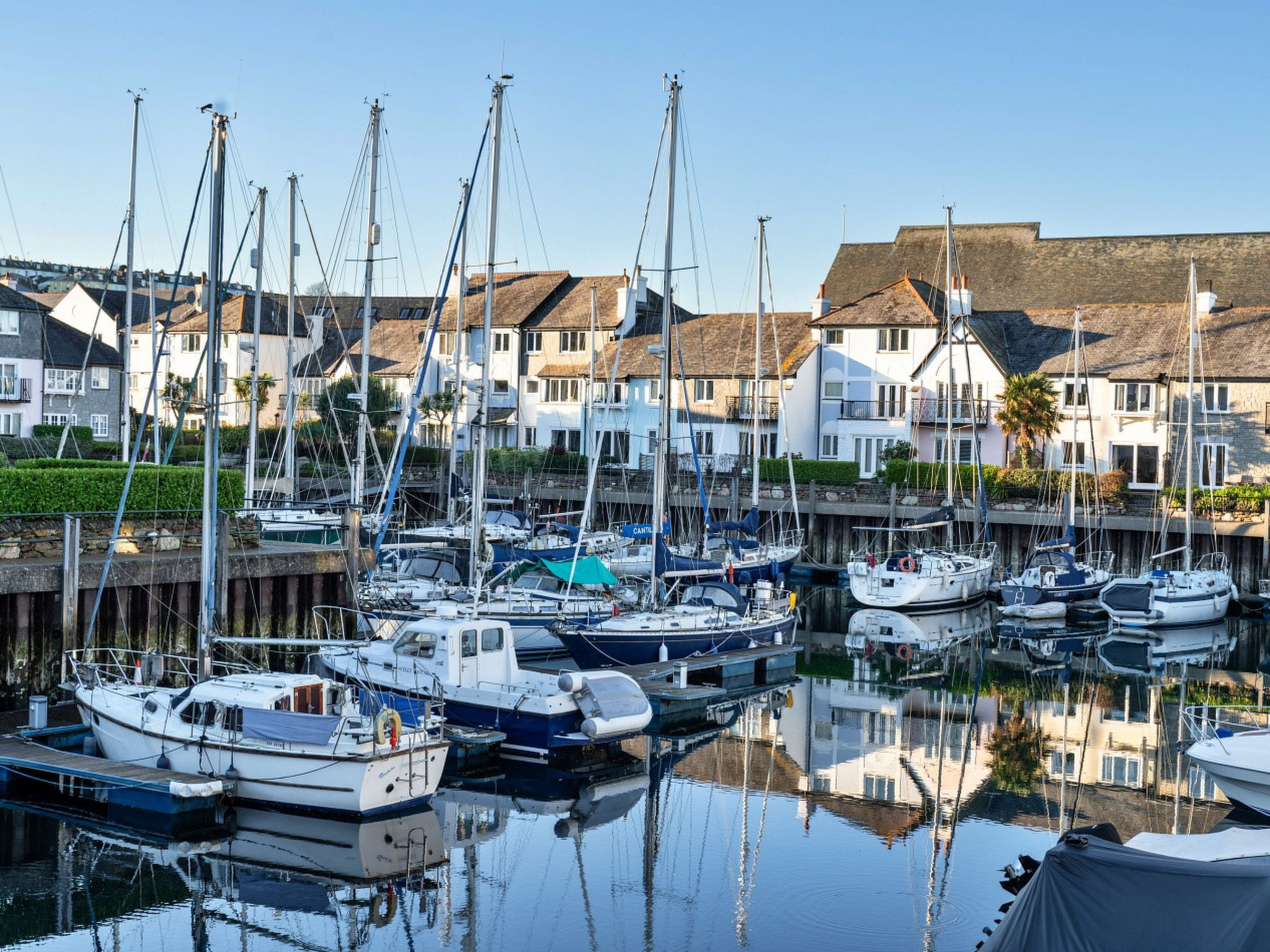 Licht appartement voor 4 personen op 1 km van strand in Falmouth - foto 3
