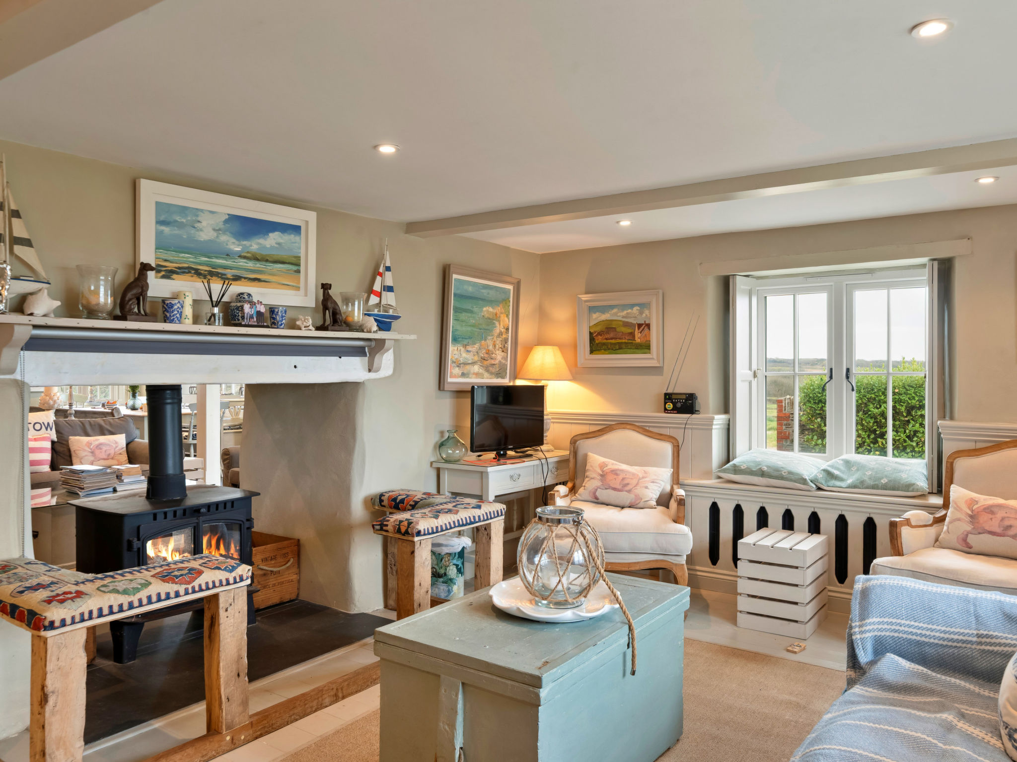 St Eval School House-Inside