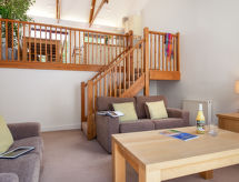 Moderne vrijstaande villa nabij zee met verwarmd zwembad in Cornwall - thumbnail 3