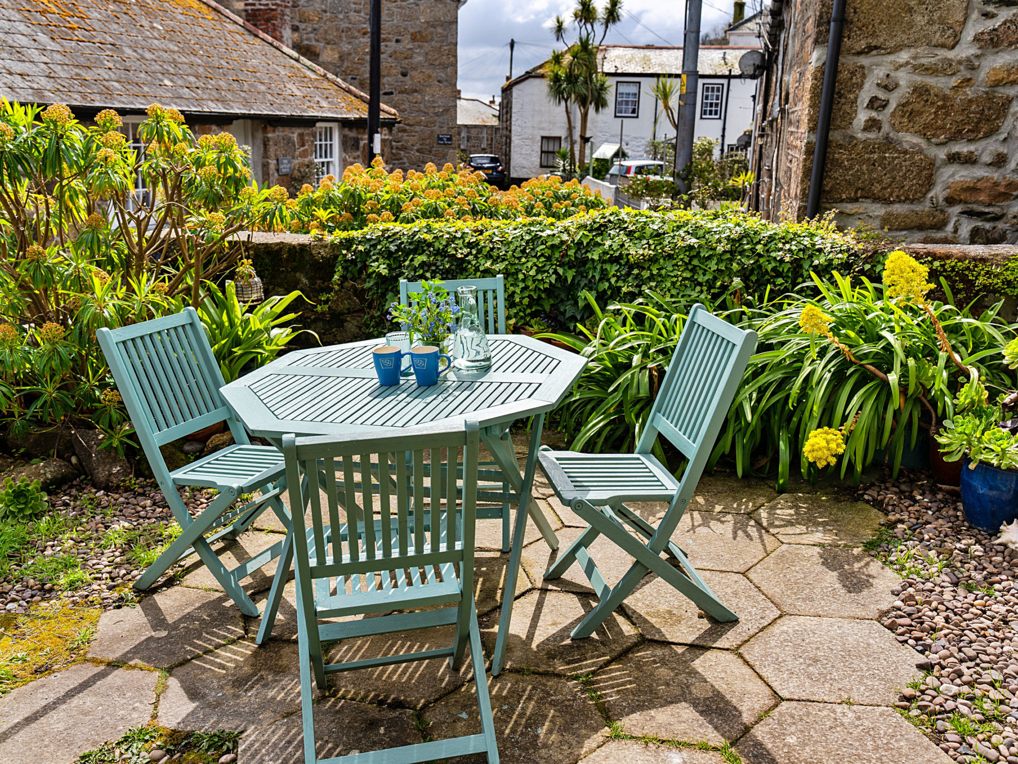 Cosy Mousehole Cottage with Sea Views-Buiten