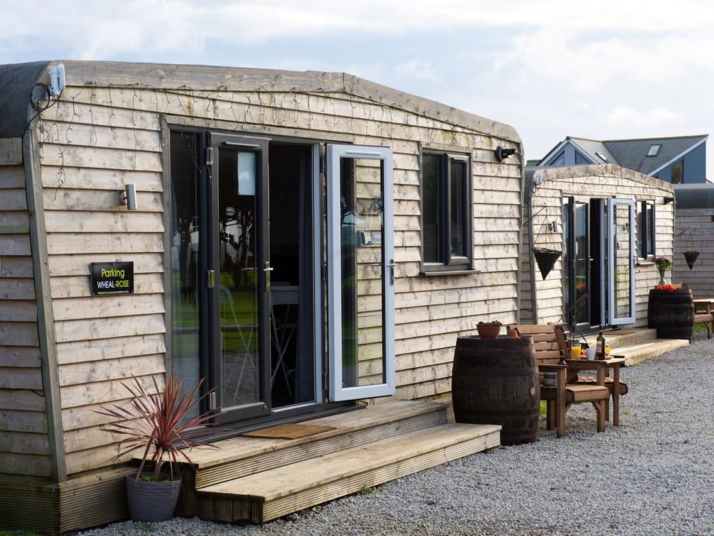 Vakantiehuis Wheal Rose Hot Tub Lodge in Groot-Brittannië