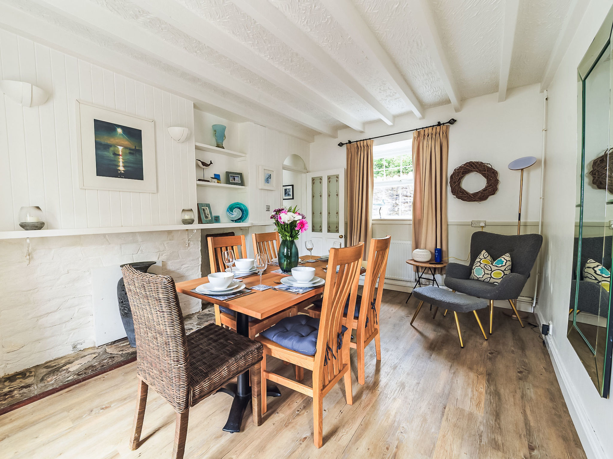 Shell Seekers Cottage-Binnen