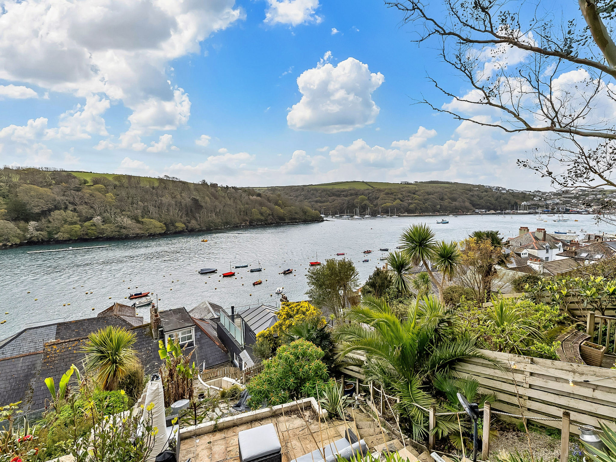 Garden Cottage in Fowey-Outside