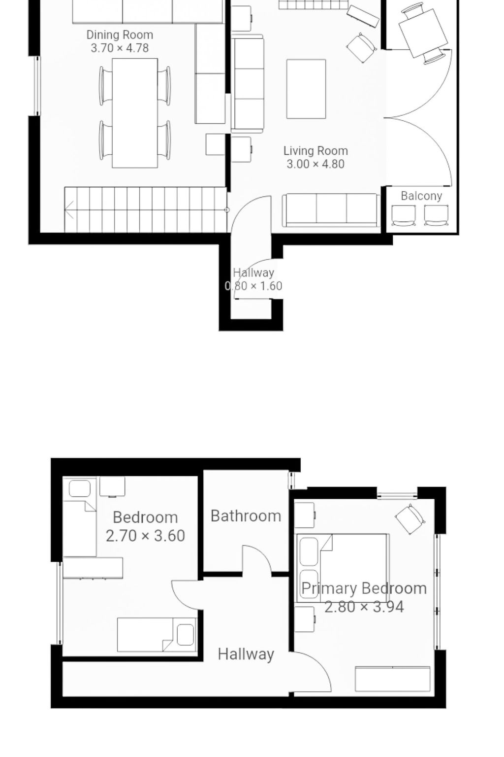 Cobble Cottage-Binnen