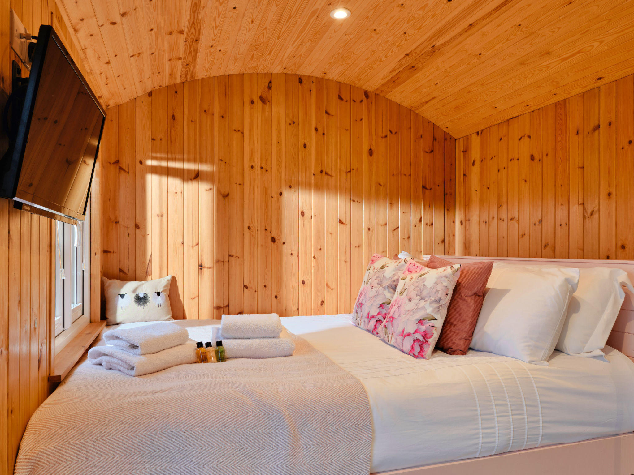 Demelza Shepherd's Hut - Binnen