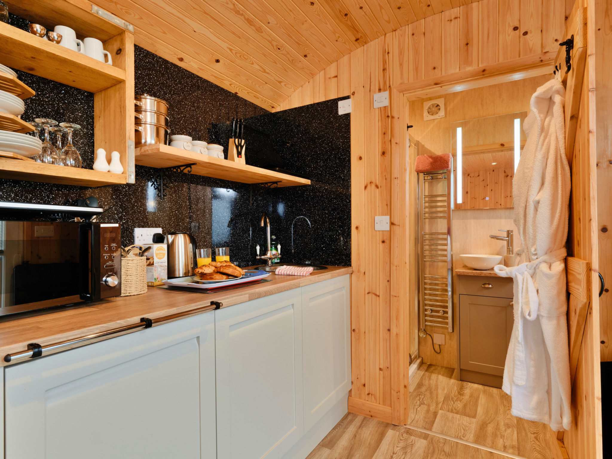 Demelza Shepherd's Hut - Binnen
