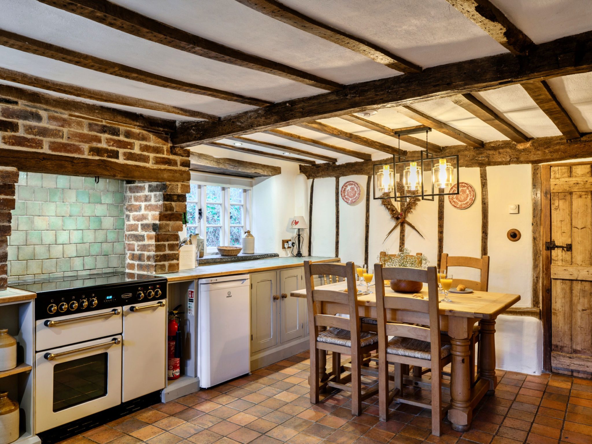 Syncocks Farm Cottage - Binnen