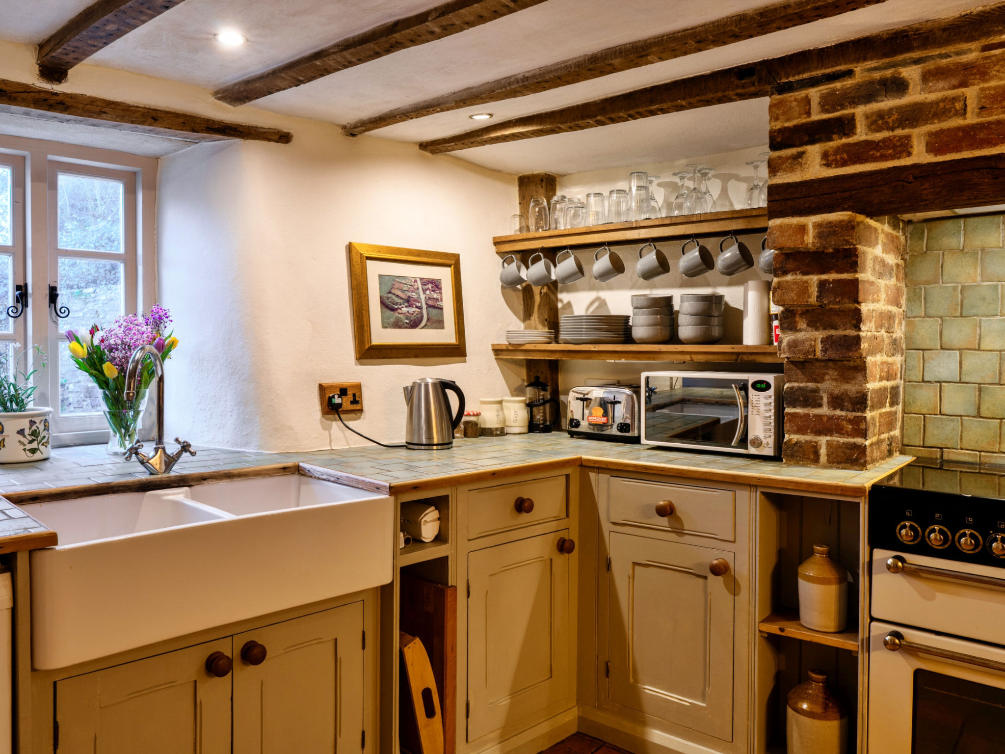 Syncocks Farm Cottage - Binnen