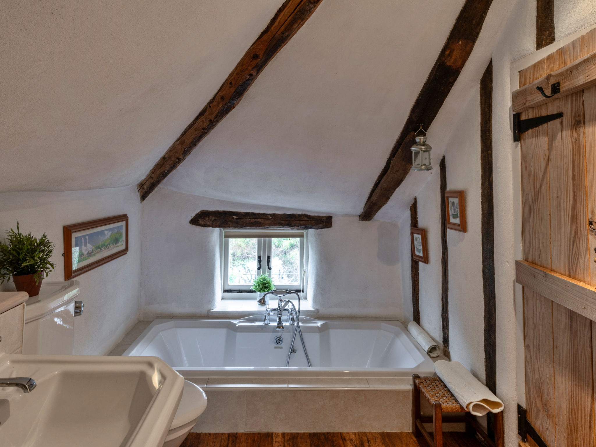 Syncocks Farm Cottage - Binnen