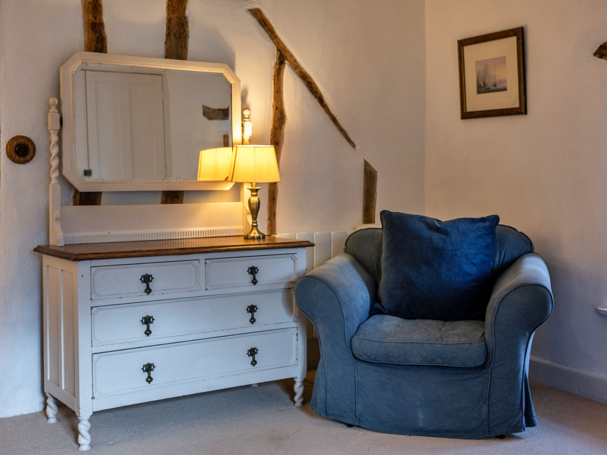 Syncocks Farm Cottage - Binnen