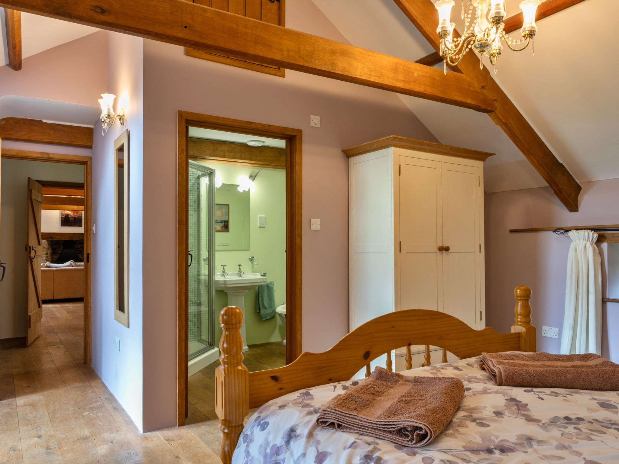 Oak Leaf Cottage - Binnen
