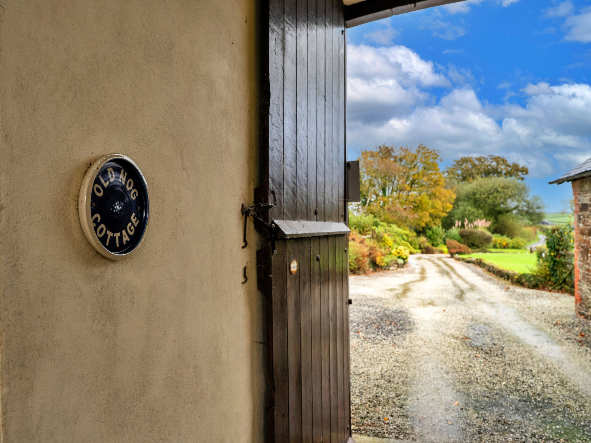 Old Nog Cottage, Stowford - Buiten