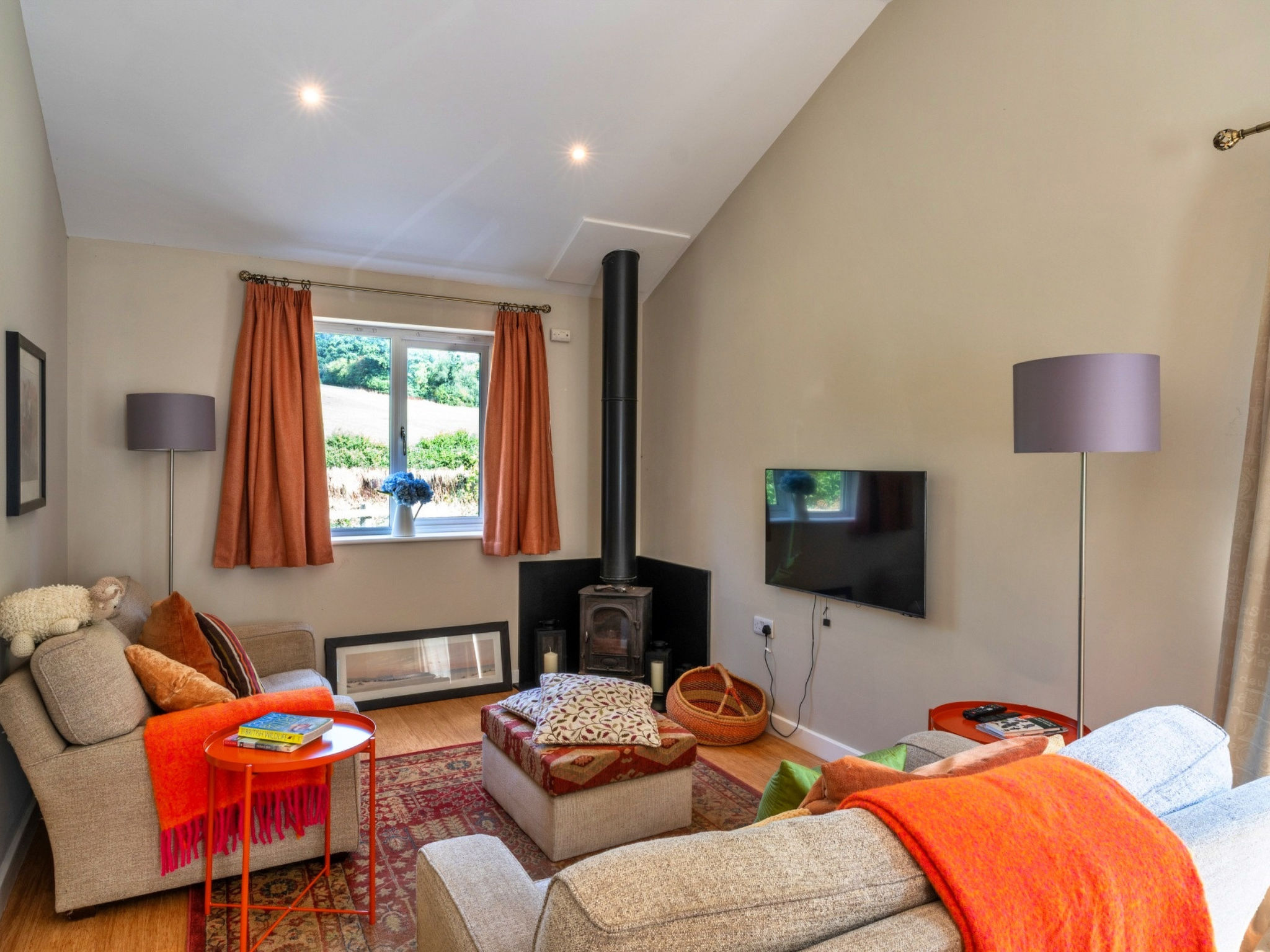 Marsh Cottage - Binnen