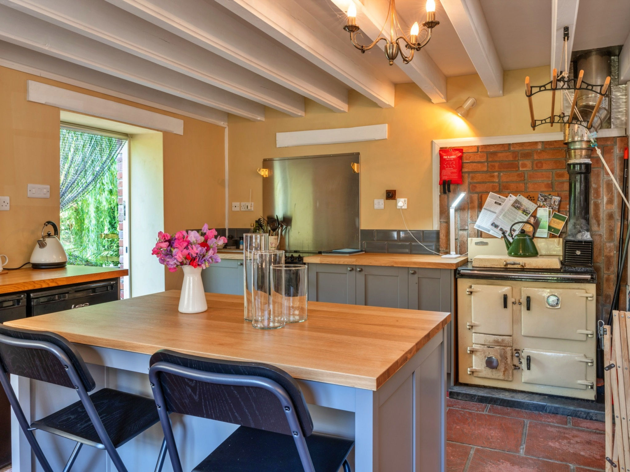 Marsh Cottage - Binnen