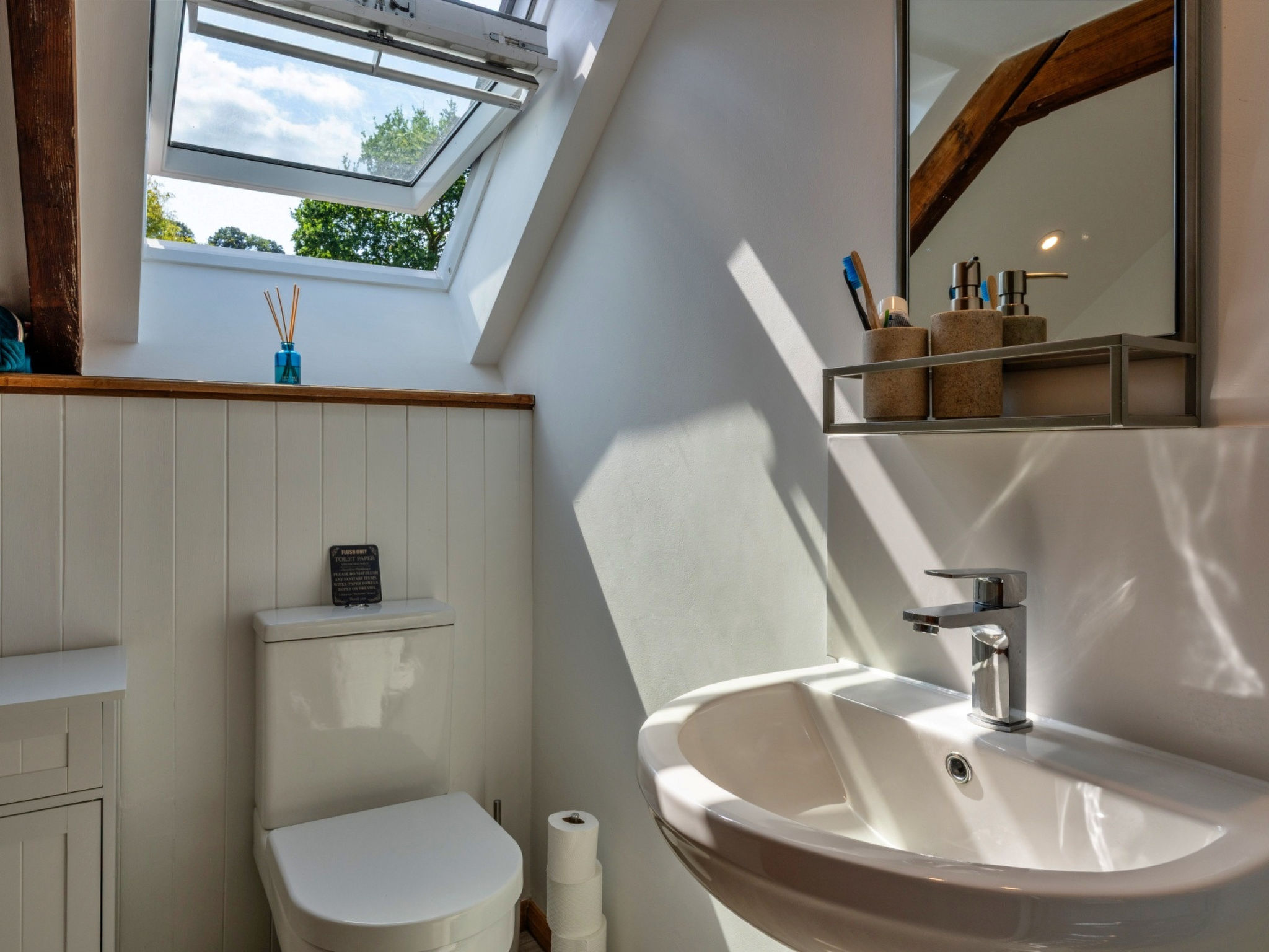 Marsh Cottage - Binnen