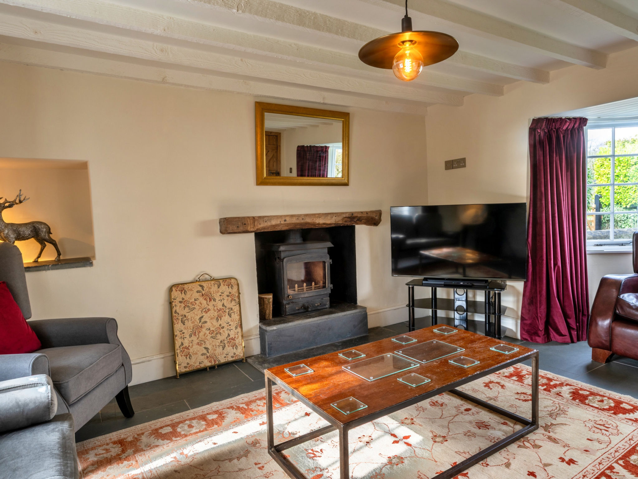 The Cottage at High Bickington - Binnen