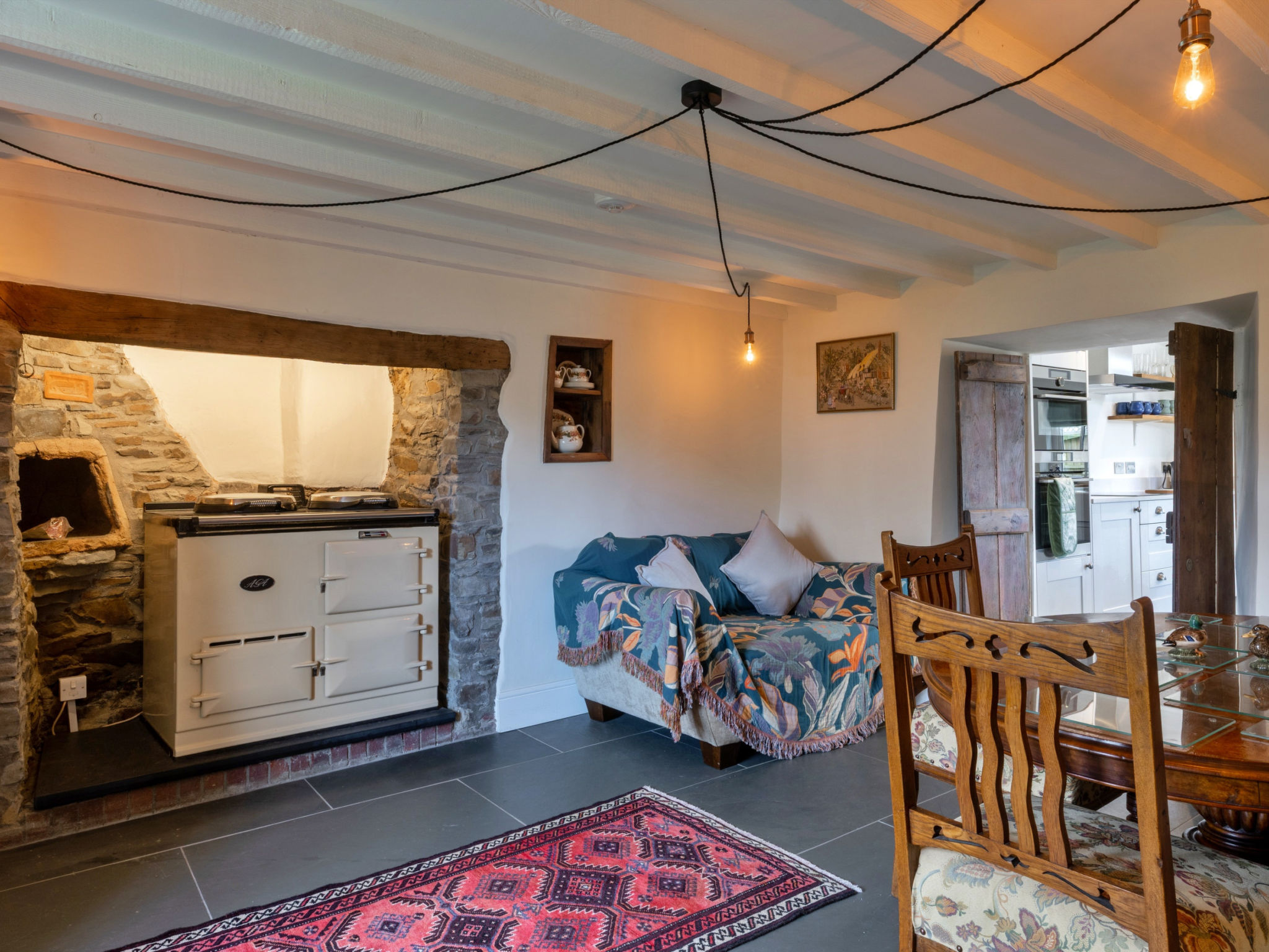 The Cottage at High Bickington - Binnen