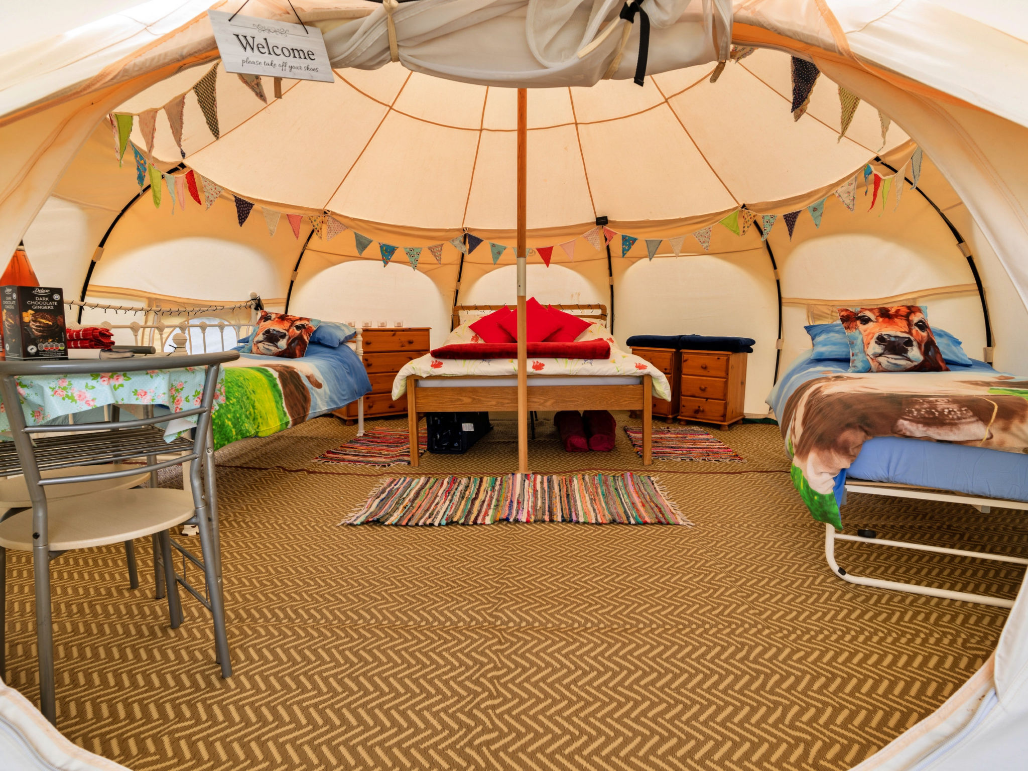 Oak Lotus Belle Tent-Inside