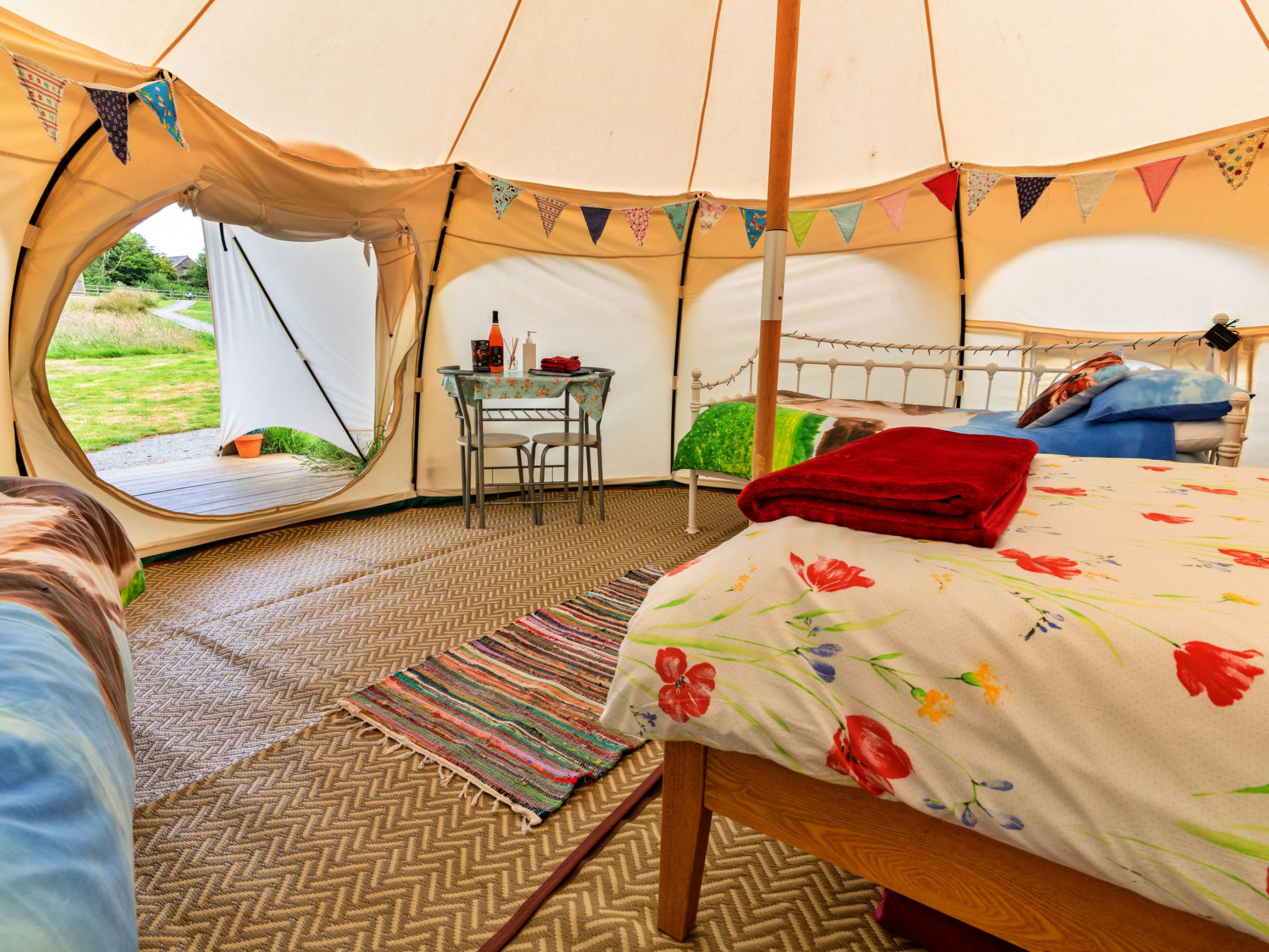 Oak Lotus Belle Tent-Inside