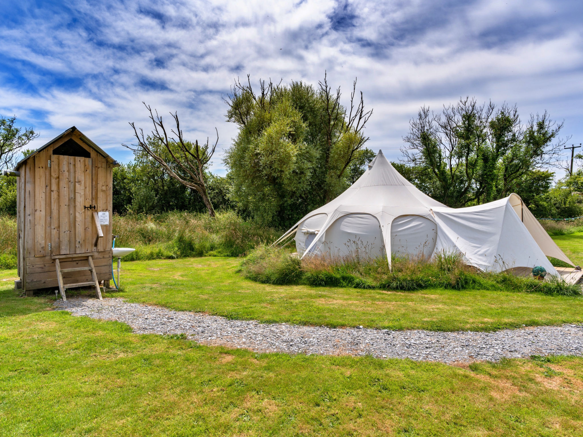 Beech Lotus Belle Tent-Outside