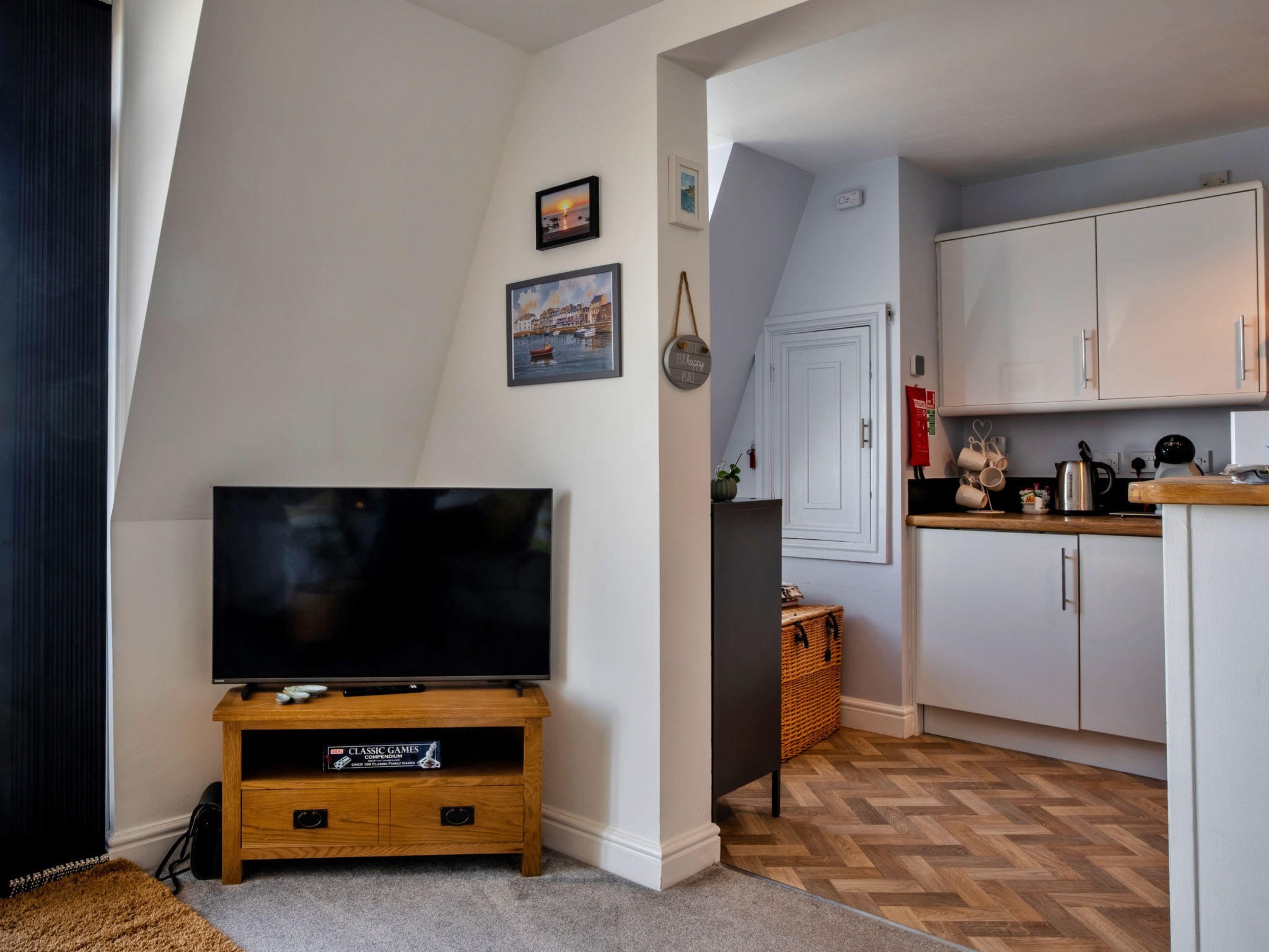 Sea Views Apartment in Ilfracombe - Binnen