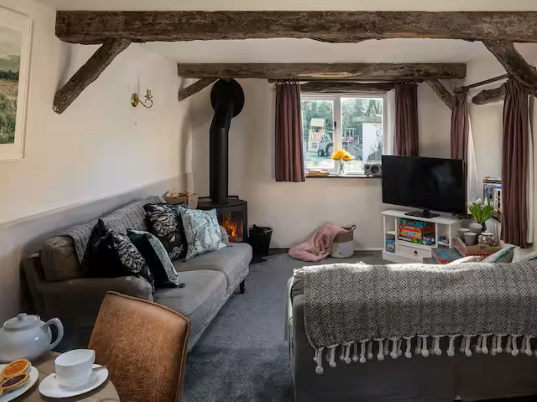 Coulscott Peacock Cottage - Binnen