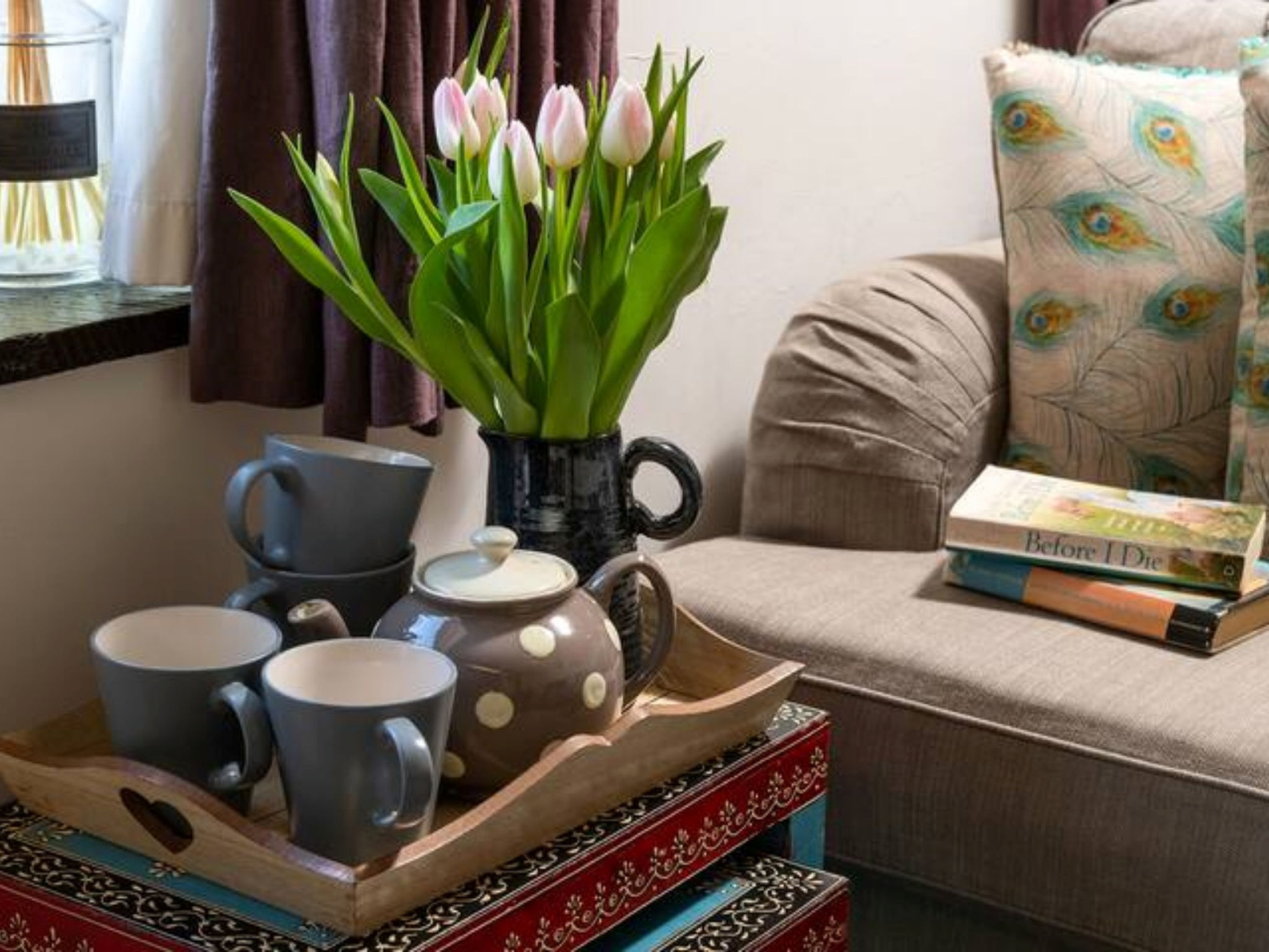 Coulscott Peacock Cottage - Binnen