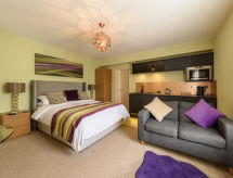 Moderne studio in het hart van Torquay, op 500 meter van zee en strand - thumbnail 2