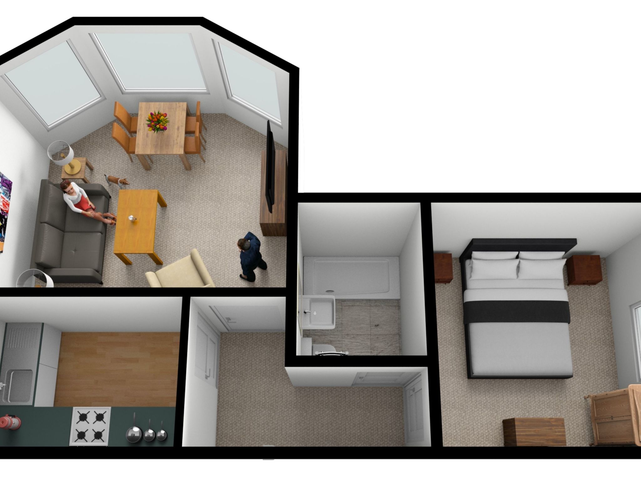 Photo of Große Wohnung in viktorianischer Villa