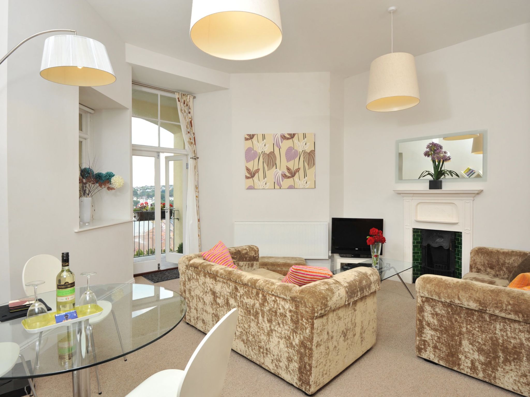 Apartment mit Balkon für sechs Personen