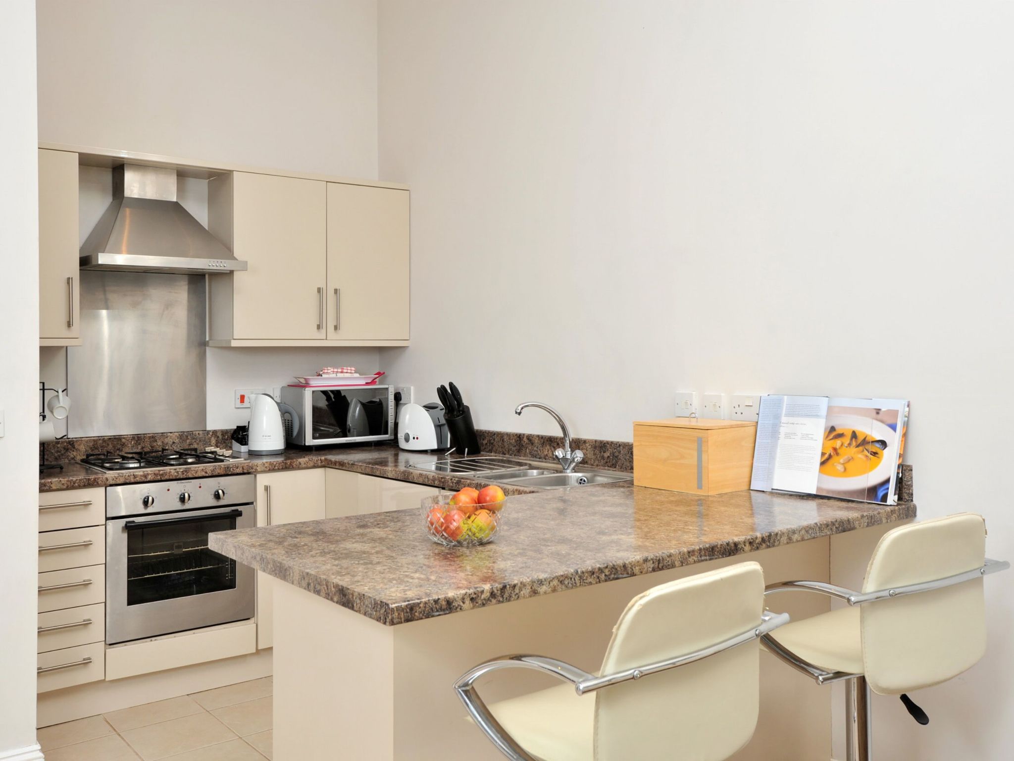 Apartment mit Balkon für vier Personen