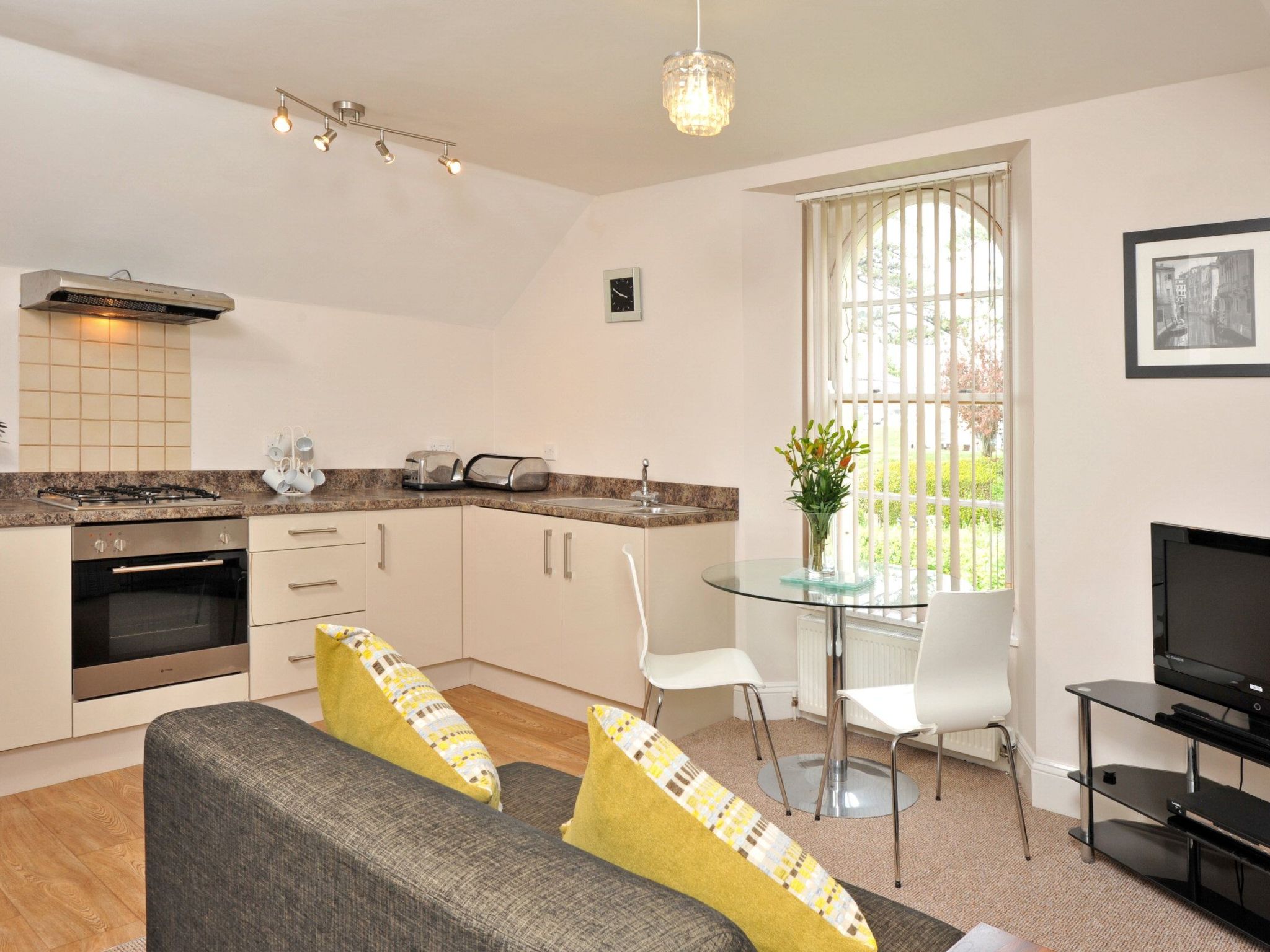 Modern eingerichtete Ferienwohnung im Erdgeschoss