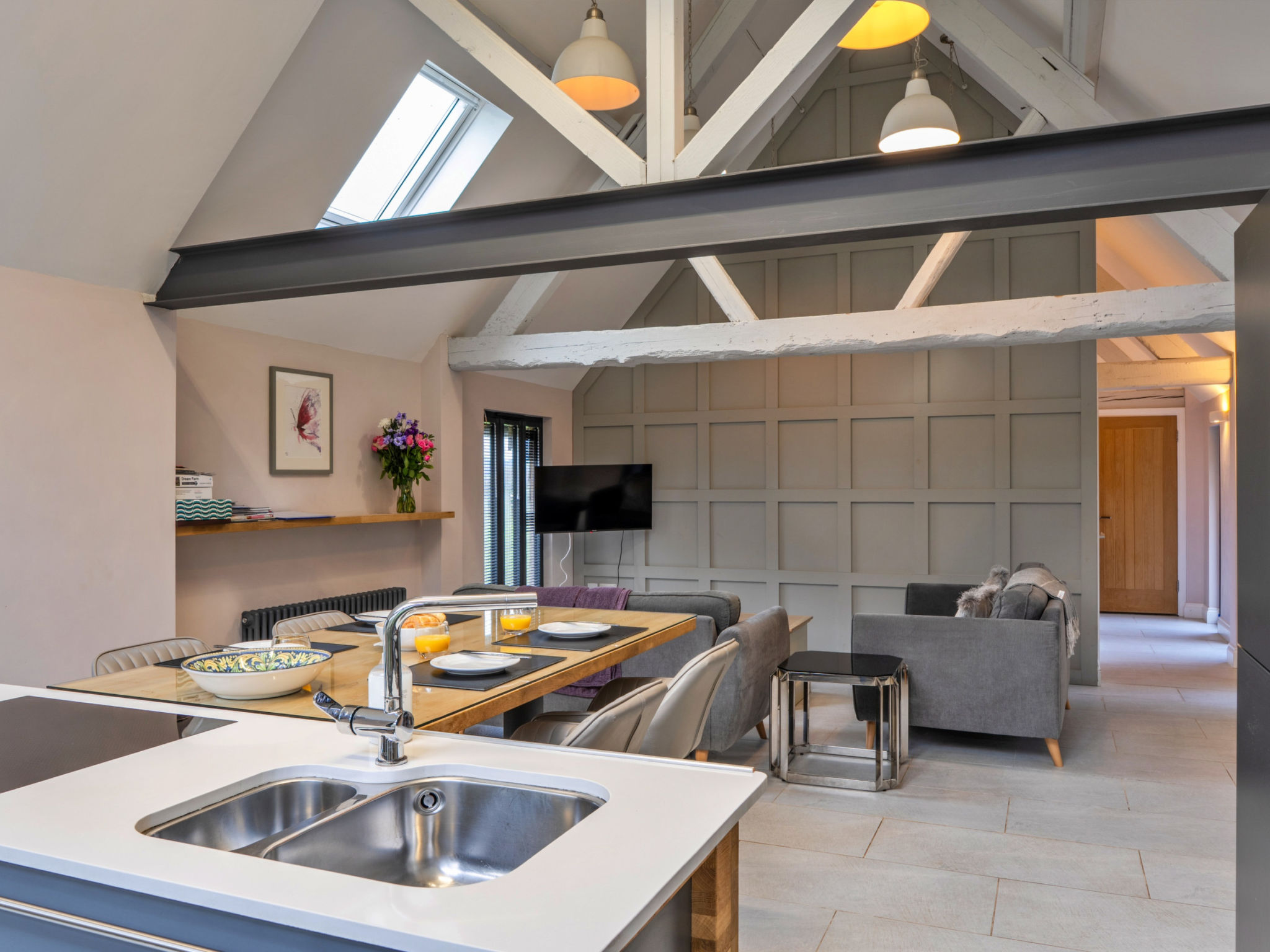 Ploughman's Row No. 1 at Dairy Cottages - Dedans