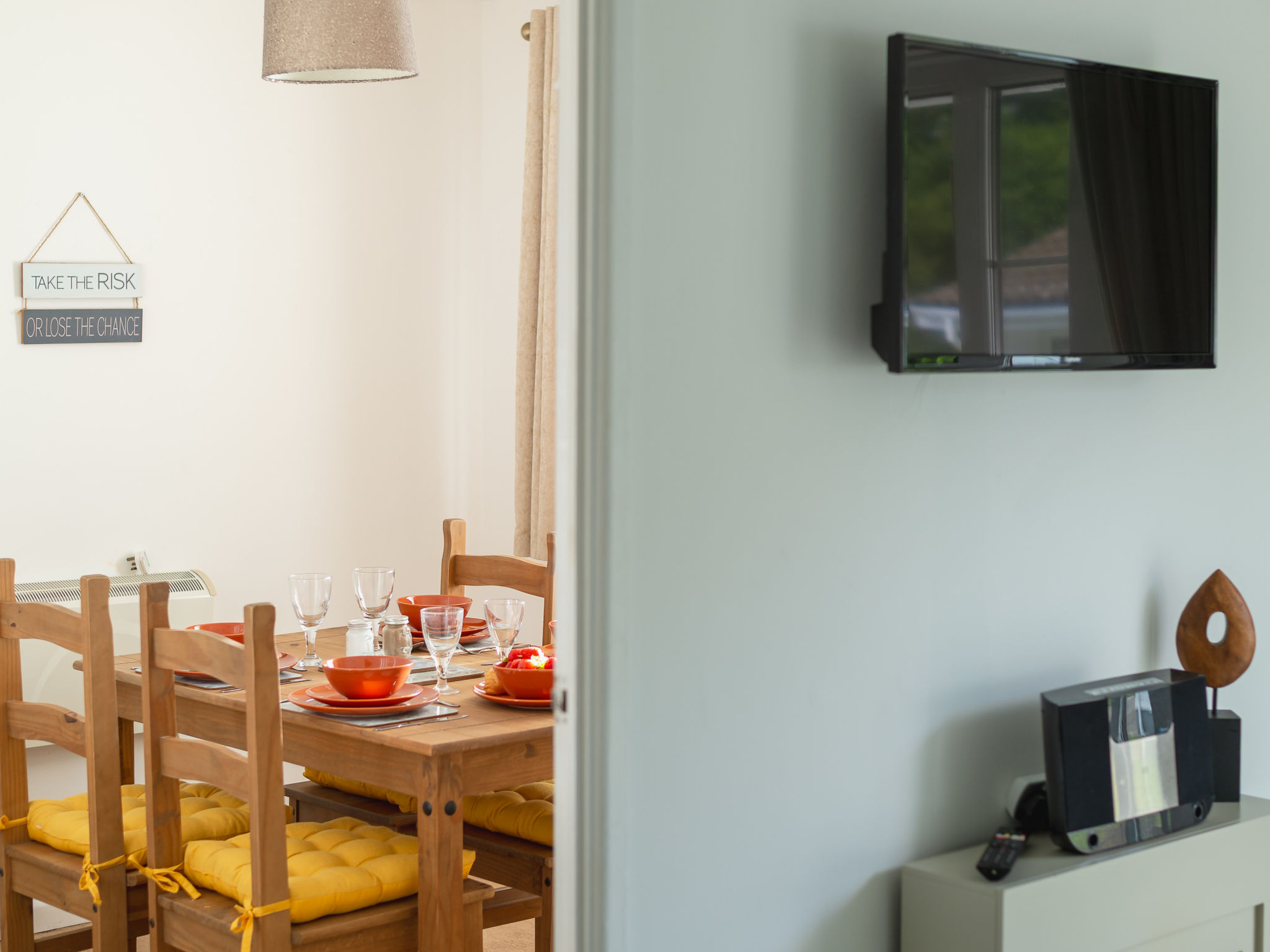 Rosecraddoc Lodges-Binnen