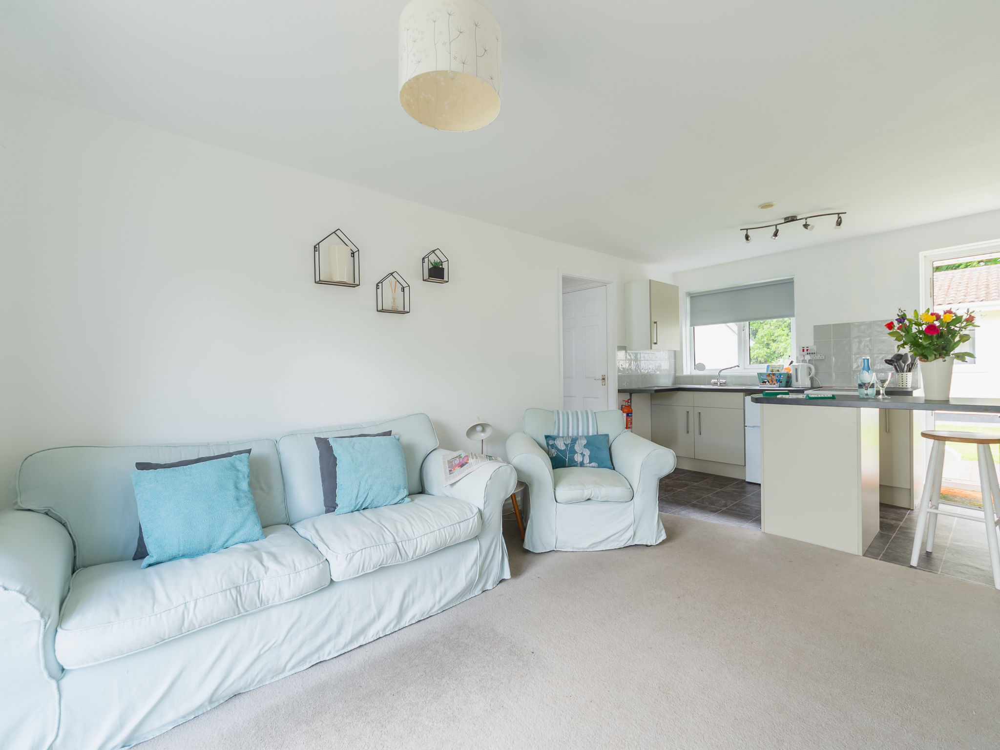 Rosecraddoc Lodges-Binnen
