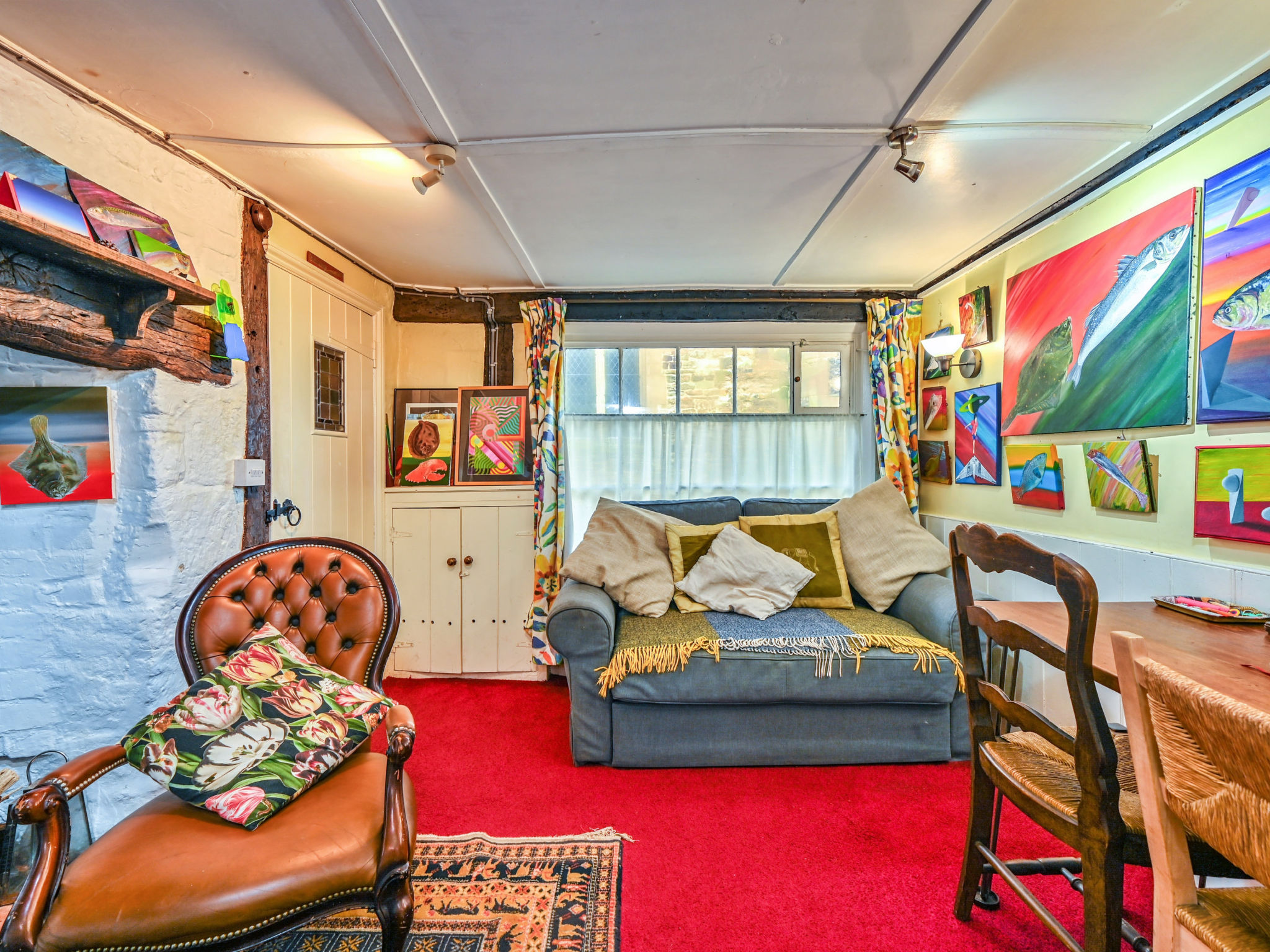 Old Town Cottage, Hastings - Binnen