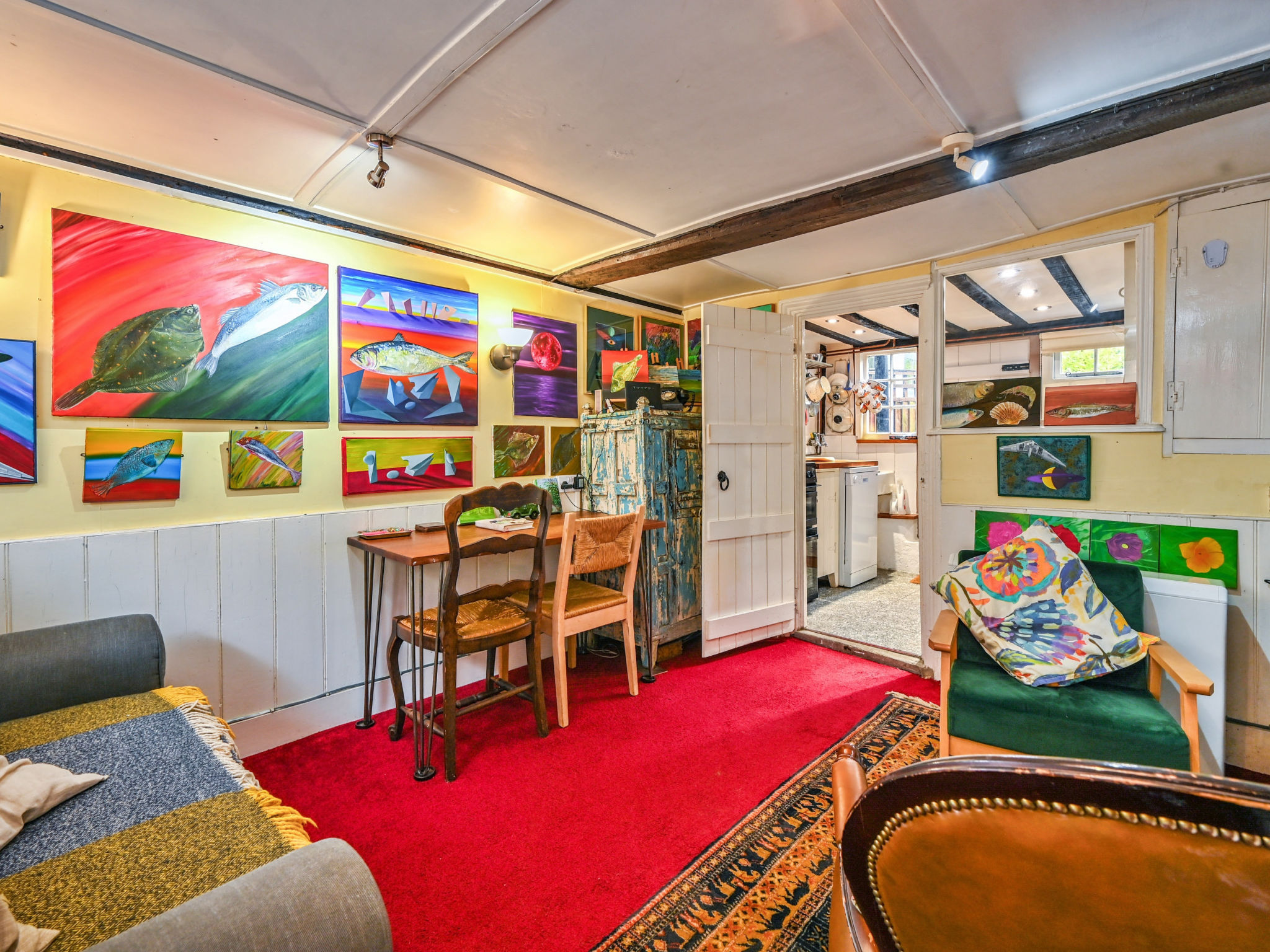 Old Town Cottage, Hastings - Binnen