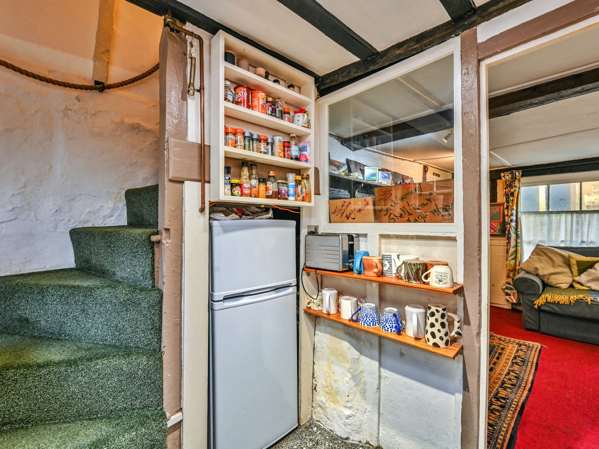 Old Town Cottage, Hastings - Binnen