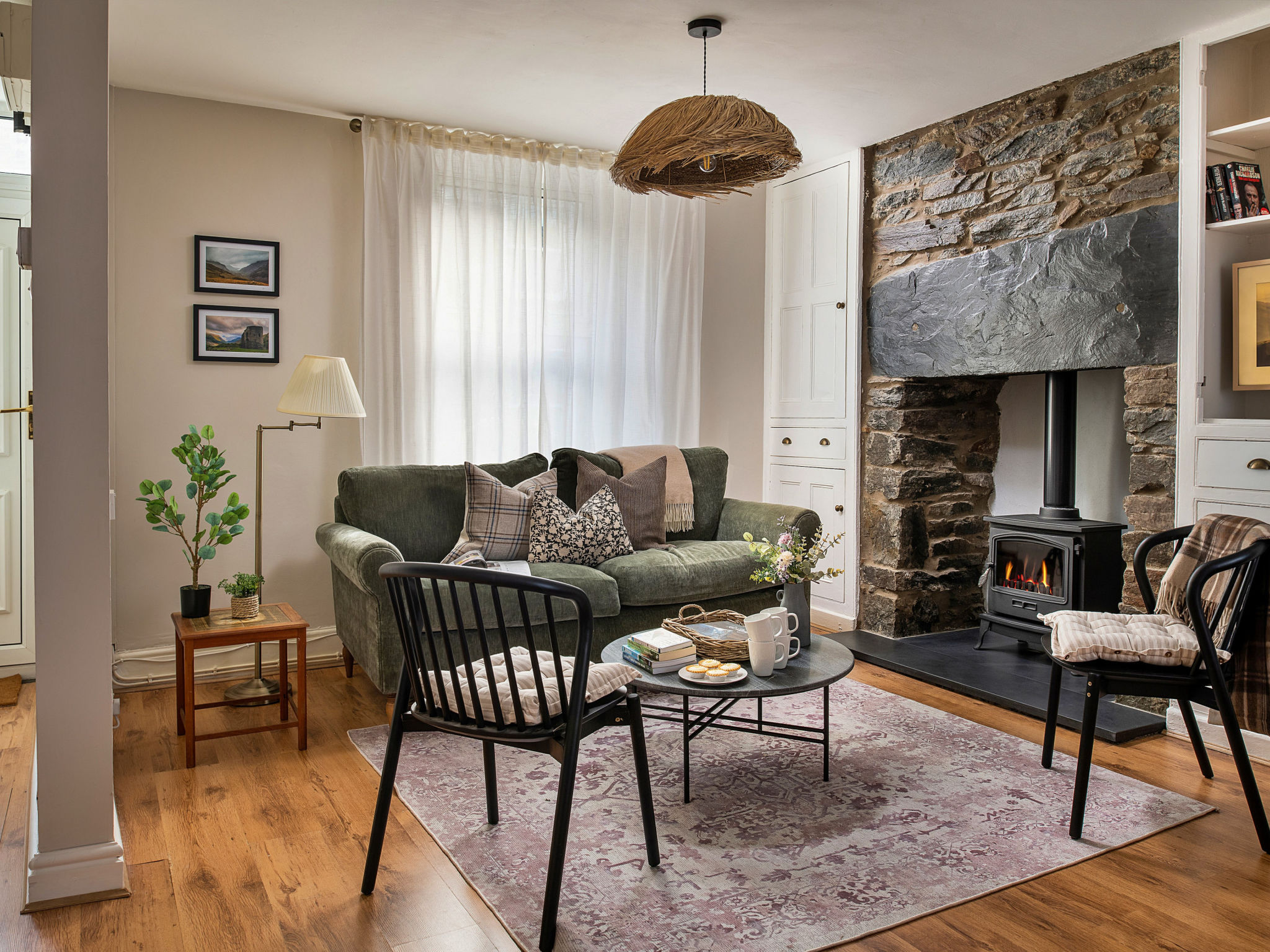 Bwthyn Llechi (Slate Cottage)-Drinnen
