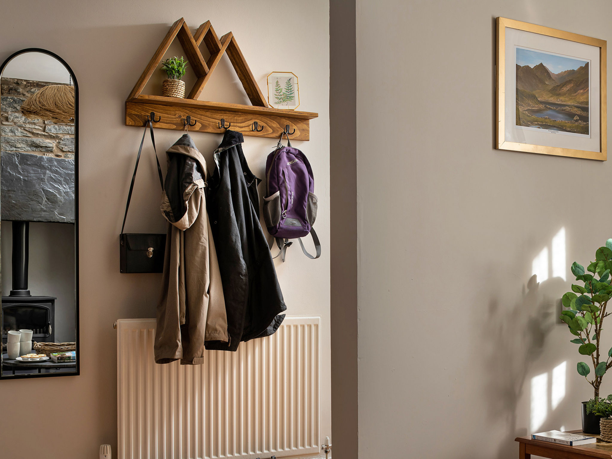 Bwthyn Llechi (Slate Cottage)-Drinnen