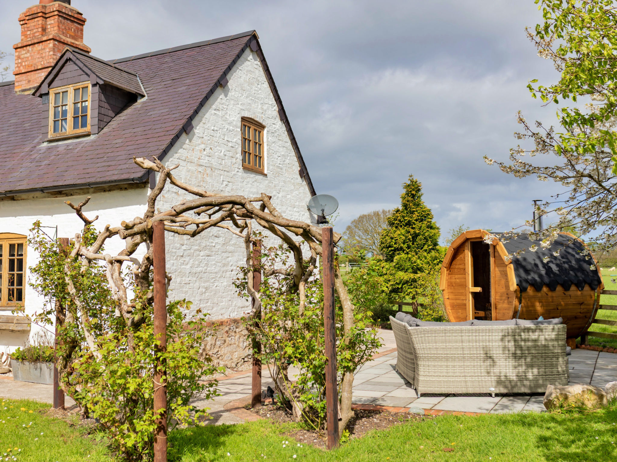 Waen Farm Cottage - Buiten
