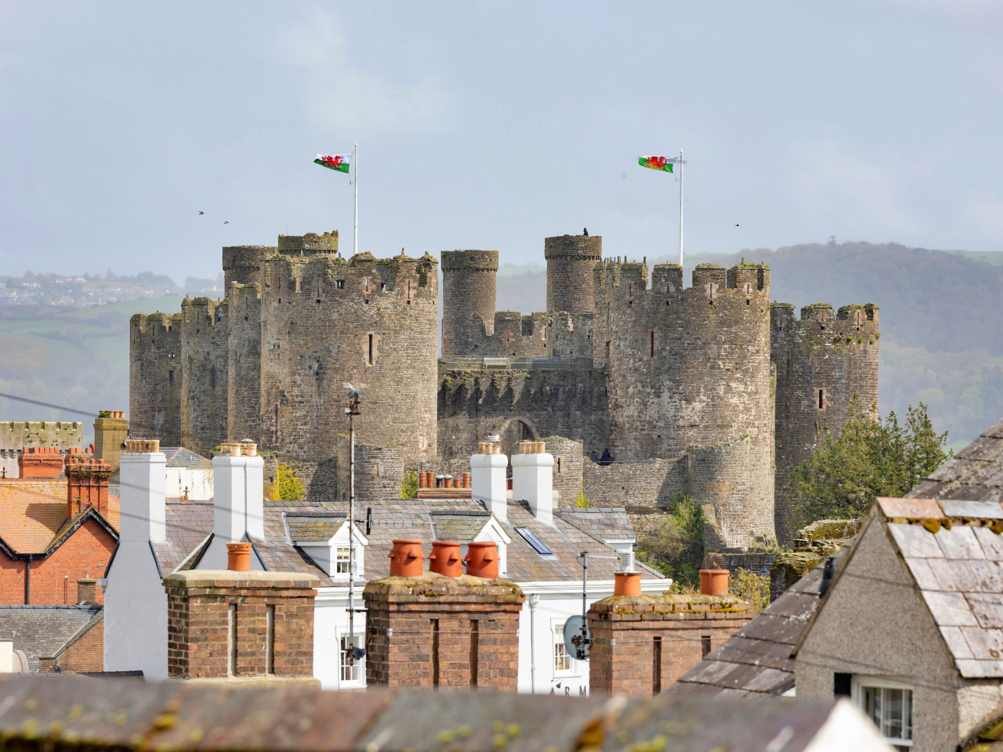 Ty Pen Y Bryn, Castle Views